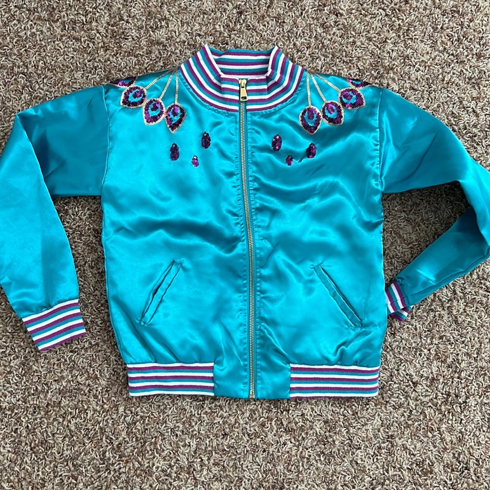 Disney Aladdin zip up jacket. Size M track jacket style.